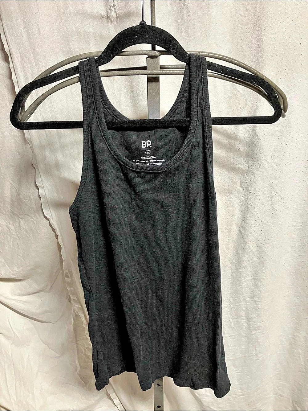 BP. Black Tank Top Size 2XL Like New